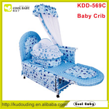 2015 Manufacturer NEW Baby Crib with Inner cradle and mosquito net